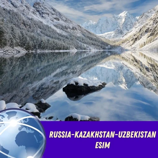 Russia Kazakhstan Uzbekistan eSIM